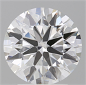 Lab Grown Diamond 3.00 Carats, Round with Very Good Cut, E Color, VS1 Clarity and Certified by IGI