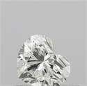 Natural Diamond 0.40 Carats, Heart with  Cut, H Color, VS1 Clarity and Certified by IGI