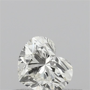 Picture of Natural Diamond 0.40 Carats, Heart with  Cut, H Color, VS1 Clarity and Certified by IGI