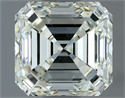 Natural Diamond 1.01 Carats, Asscher with  Cut, J Color, VVS2 Clarity and Certified by IGI