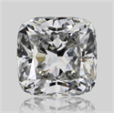 Natural Diamond 0.42 Carats, Cushion with  Cut, F Color, VVS1 Clarity and Certified by GIA