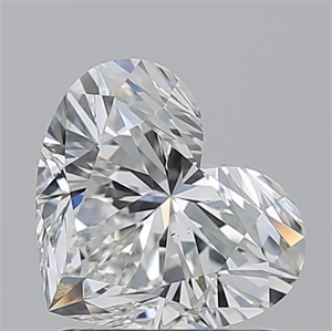 Picture of Natural Diamond 1.50 Carats, Heart with  Cut, G Color, VS2 Clarity and Certified by GIA