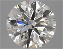 Del inventario de diamantes de laboratorio, 3.10 quilates, Redondo , Color H, claridad VS1 y certificado IGI