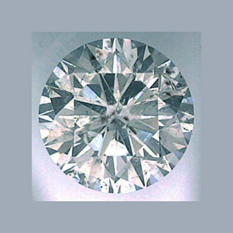 Picture of 1.03 Carats, Round Diamond with Ideal Cut, G Color, I1 Clarity and Certified By CGL