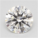 Diamante Natural 0.40 quilates, Redondo , Color H, claridad IF y certificado GIA