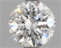 Del inventario de diamantes de laboratorio, 2.03 quilates, Redondo , Color E, claridad VVS2 y certificado IGI