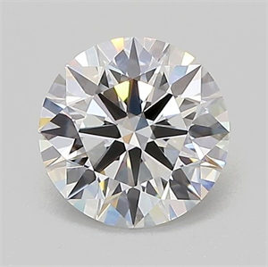 Picture of Lab Grown Diamond 1.03 Carats, Round with Ideal Cut, D Color, VVS1 Clarity and Certified by IGI