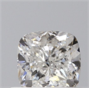 Natural Diamond 0.60 Carats, Cushion with  Cut, F Color, SI1 Clarity and Certified by GIA