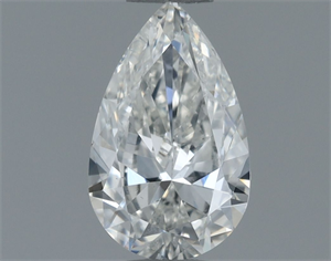 Picture of Natural Diamond 0.60 Carats, Pear with  Cut, H Color, SI1 Clarity and Certified by GIA