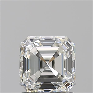 Picture of Natural Diamond 1.50 Carats, Asscher with  Cut, I Color, VVS2 Clarity and Certified by GIA