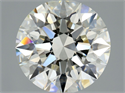 Diamante Natural 1.80 quilates, Redondo , Color J, claridad VVS1 y certificado GIA