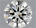 Diamante Natural 1.08 quilates, Redondo , Color L, claridad VS1 y certificado GIA