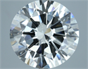 Natural Diamond 9.65 Carats, Round with Excellent Cut, I Color, VVS1 Clarity and Certified by HRD