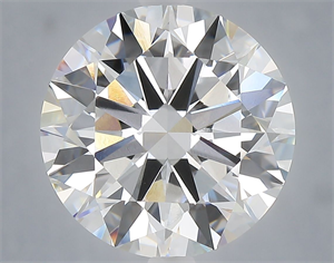 Picture of Lab Grown Diamond 6.03 Carats, Round with Excellent Cut, E Color, VVS2 Clarity and Certified by IGI