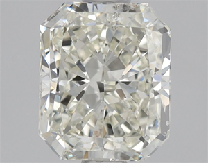 Foto Diamante Natural 0.90 quilates, Radiante , Color K, claridad SI2 y certificado GIA de