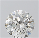 Natural Diamond 1.00 Carats, Round with Excellent Cut, I Color, SI2 Clarity and Certified by GIA