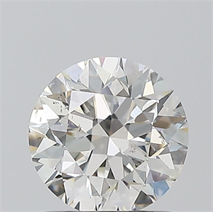 Picture of Natural Diamond 1.00 Carats, Round with Excellent Cut, I Color, SI2 Clarity and Certified by GIA