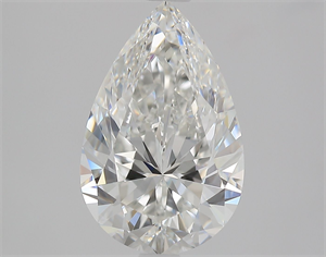 Foto Diamante Natural 2.11 quilates, De pera , Color F, claridad FL y certificado GIA de