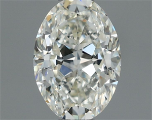 Picture of Natural Diamond 0.50 Carats, Oval with  Cut, J Color, IF Clarity and Certified by IGI