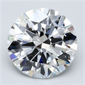 Diamante Natural 4.01 quilates, Redondo , Color F, claridad VS1 y certificado GIA