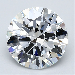 Foto Diamante Natural 4.01 quilates, Redondo , Color F, claridad VS1 y certificado GIA de