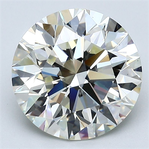 Foto Diamante Natural 4.02 quilates, Redondo , Color L, claridad VS1 y certificado GIA de