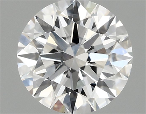 Picture of Lab Grown Diamond 1.06 Carats, Round with Excellent Cut, E Color, VS1 Clarity and Certified by IGI