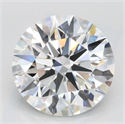 Lab Grown Diamond 3.17 Carats, Round with Excellent Cut, D Color, VVS1 Clarity and Certified by GIA