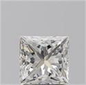 Natural Diamond 2.01 Carats, Princess with  Cut, K Color, SI2 Clarity and Certified by GIA