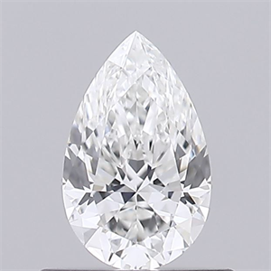Picture of Natural Diamond 0.43 Carats, Pear with  Cut, G Color, VVS1 Clarity and Certified by GIA
