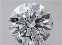 Diamante Natural 0.71 quilates, Redondo , Color F, claridad SI2 y certificado HRD