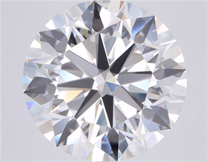 Picture of Lab Grown Diamond 3.09 Carats, Round with Ideal Cut, E Color, VVS2 Clarity and Certified by IGI