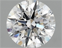 Del inventario de diamantes de laboratorio, 1.51 quilates, Redondo , Color D, claridad VS2 y certificado IGI