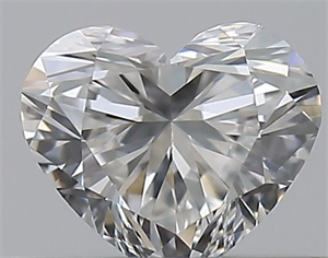 Picture of Natural Diamond 0.30 Carats, Heart with  Cut, F Color, VS1 Clarity and Certified by GIA