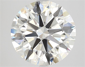 Picture of Natural Diamond 4.03 Carats, Round with Excellent Cut, J Color, VS1 Clarity and Certified by GIA