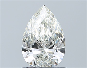 Picture of Natural Diamond 0.70 Carats, Pear with  Cut, J Color, IF Clarity and Certified by GIA