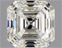 Natural Diamond 1.01 Carats, Asscher with  Cut, L Color, VS1 Clarity and Certified by GIA