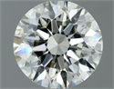 Natural Diamond 1.00 Carats, Round with Excellent Cut, J Color, VVS2 Clarity and Certified by IGI