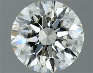 Picture of Natural Diamond 1.00 Carats, Round with Excellent Cut, J Color, VVS2 Clarity and Certified by IGI