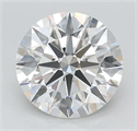 Lab Grown Diamond 5.15 Carats, Round with Ideal Cut, E Color, VS1 Clarity and Certified by IGI