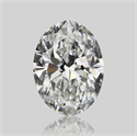 Natural Diamond 0.44 Carats, Oval with  Cut, G Color, VVS1 Clarity and Certified by GIA