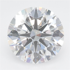 Picture of Lab Grown Diamond 2.29 Carats, Round with Excellent Cut, D Color, VVS1 Clarity and Certified by GIA