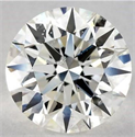 2.31 carat Round Natural Diamond H color, SI1 Clarity Enhanced,Ideal-Cut, certified by IGL