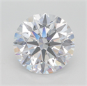 Lab Grown Diamond 4.29 Carats, Round with Excellent Cut, D Color, VVS2 Clarity and Certified by GIA