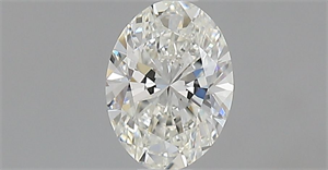 Picture of Natural Diamond 0.50 Carats, Oval with  Cut, G Color, IF Clarity and Certified by IGI