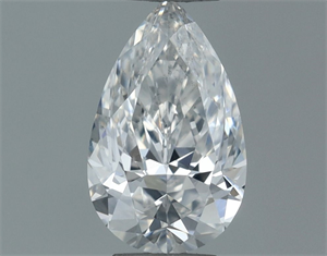 Foto Diamante Natural 0.50 quilates, De pera , Color F, claridad SI2 y certificado GIA de
