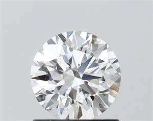 Picture of Lab Grown Diamond 0.90 Carats, Round with Ideal Cut, D Color, VVS2 Clarity and Certified by IGI