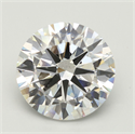 Lab Grown Diamond 10.02 Carats, Round with Excellent Cut, E Color, VS2 Clarity and Certified by IGI