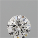 Natural Diamond 0.40 Carats, Round with Excellent Cut, G Color, IF Clarity and Certified by GIA