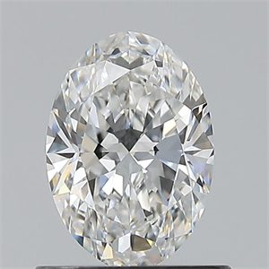 Foto Diamante Natural 0.70 quilates, Ovalado , Color E, claridad VS1 y certificado GIA de